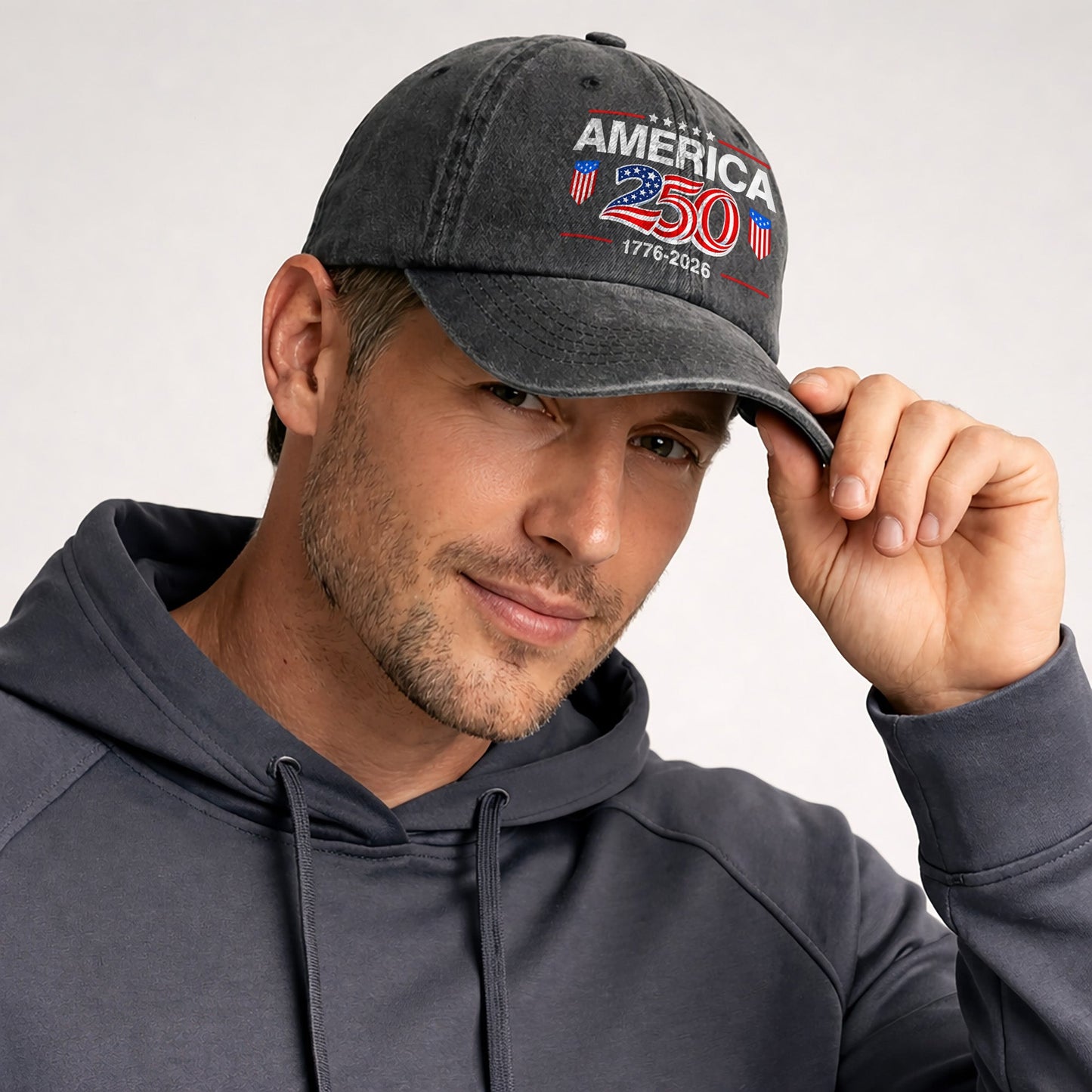 America 250 Baseball Cap 250th Anniversary USA Hat - Patriotic Vintage Cap 1776-2026 Independence Day Gift