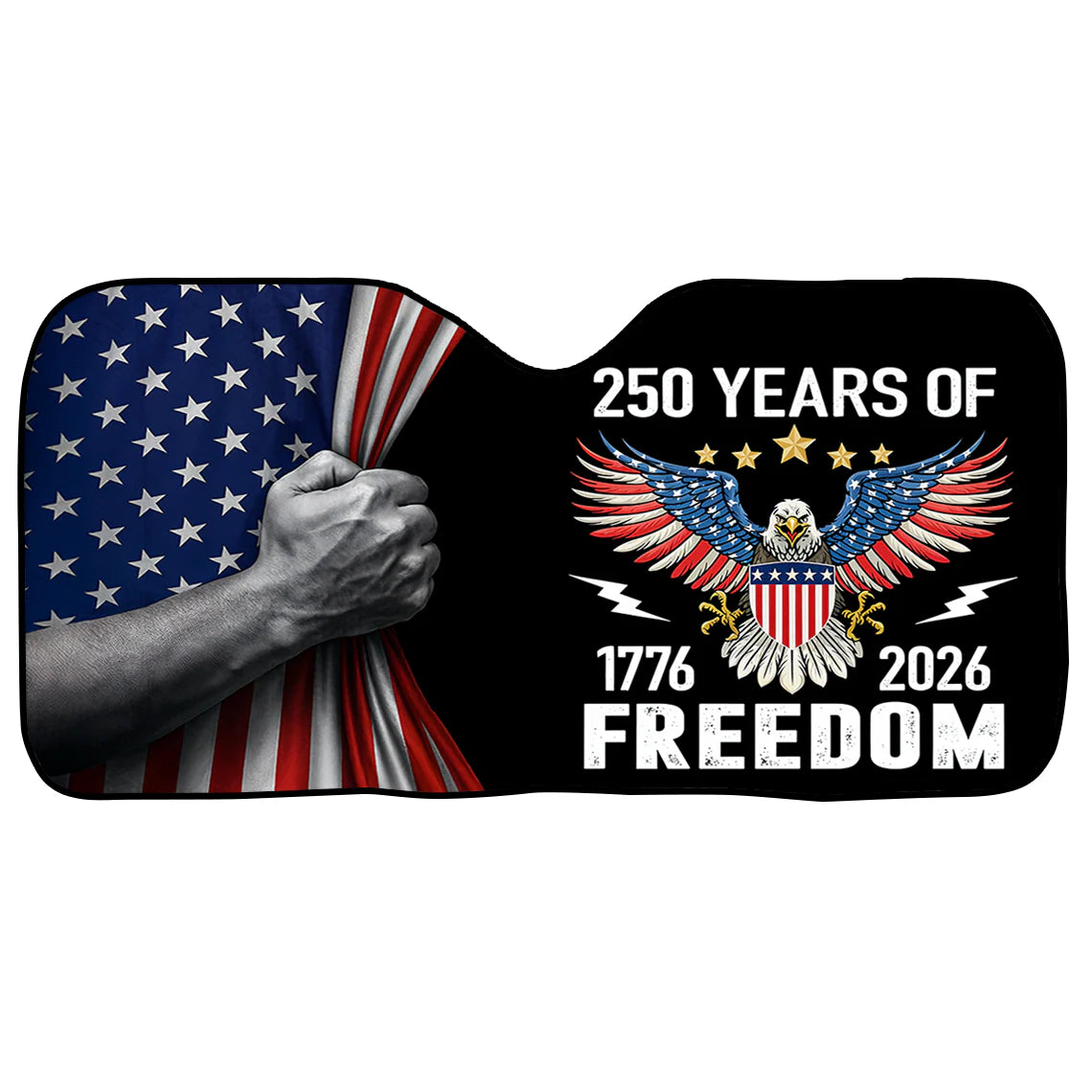 250 Years Car Sunshade