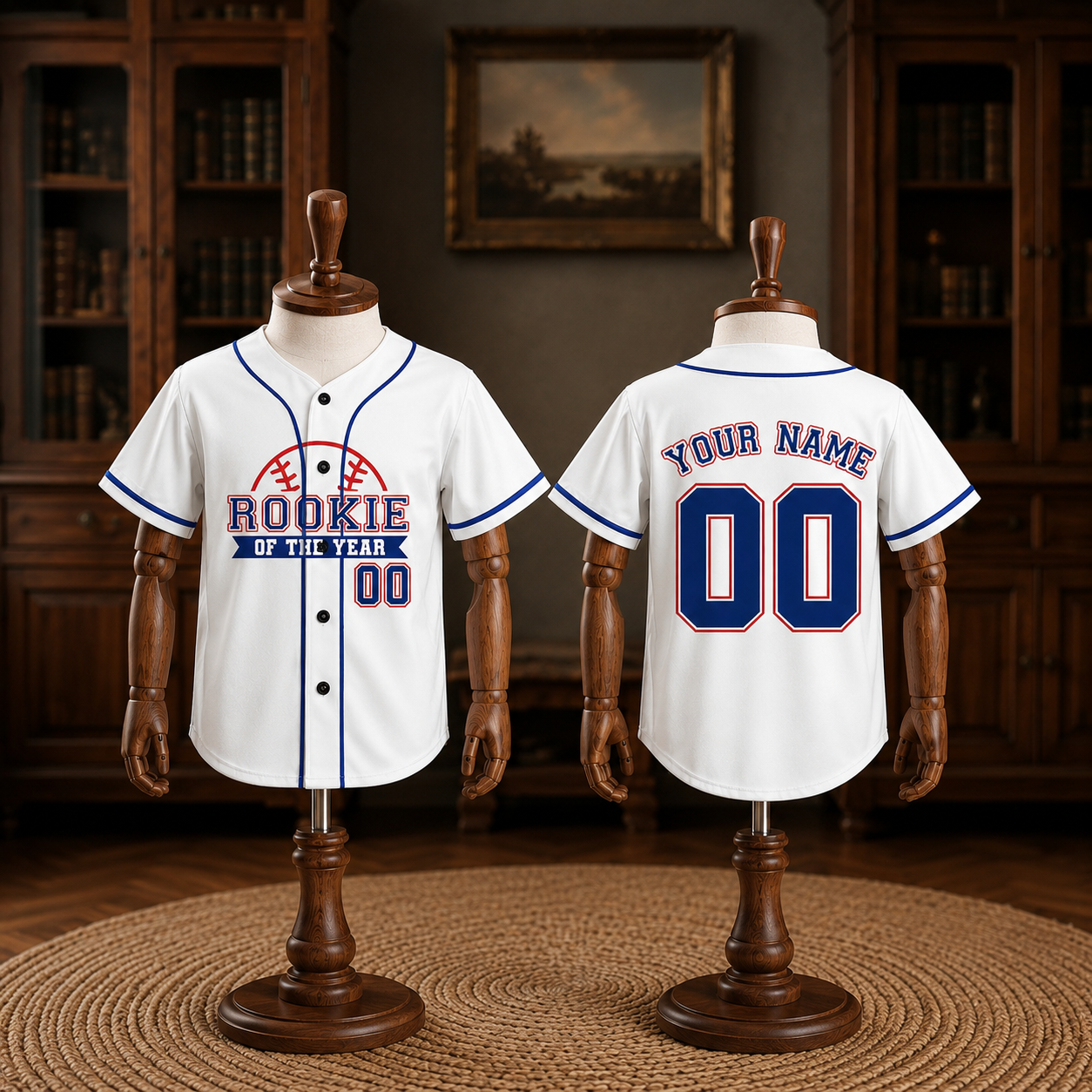 Personalized Family Baseball Jerseys – Daddy, Mommy, Brother, Sister, Grandma & Rookie Custom Name and Number Shirts