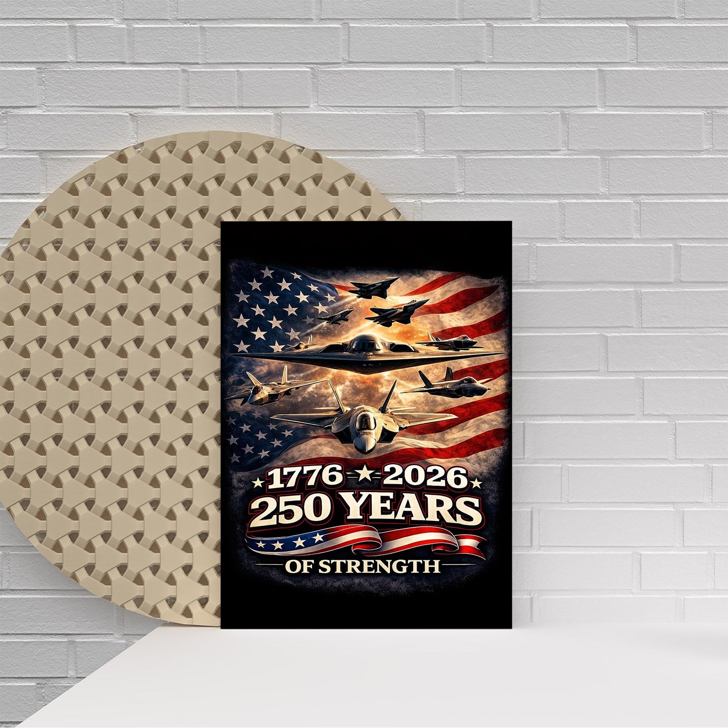 Freedom Flight 250 Years of Strength Poster/Canvas