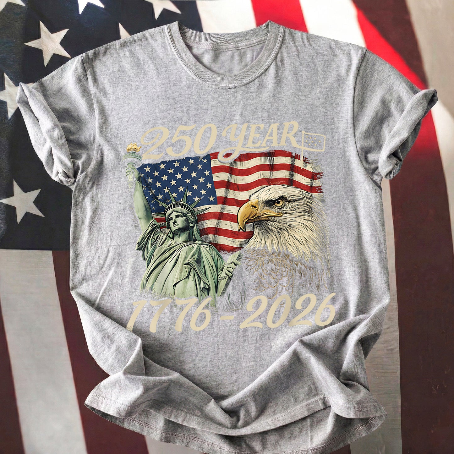 Happy 250 Years Birthday USA Shirt | Patriotic 4th of July 1776β2026 T-Shirt