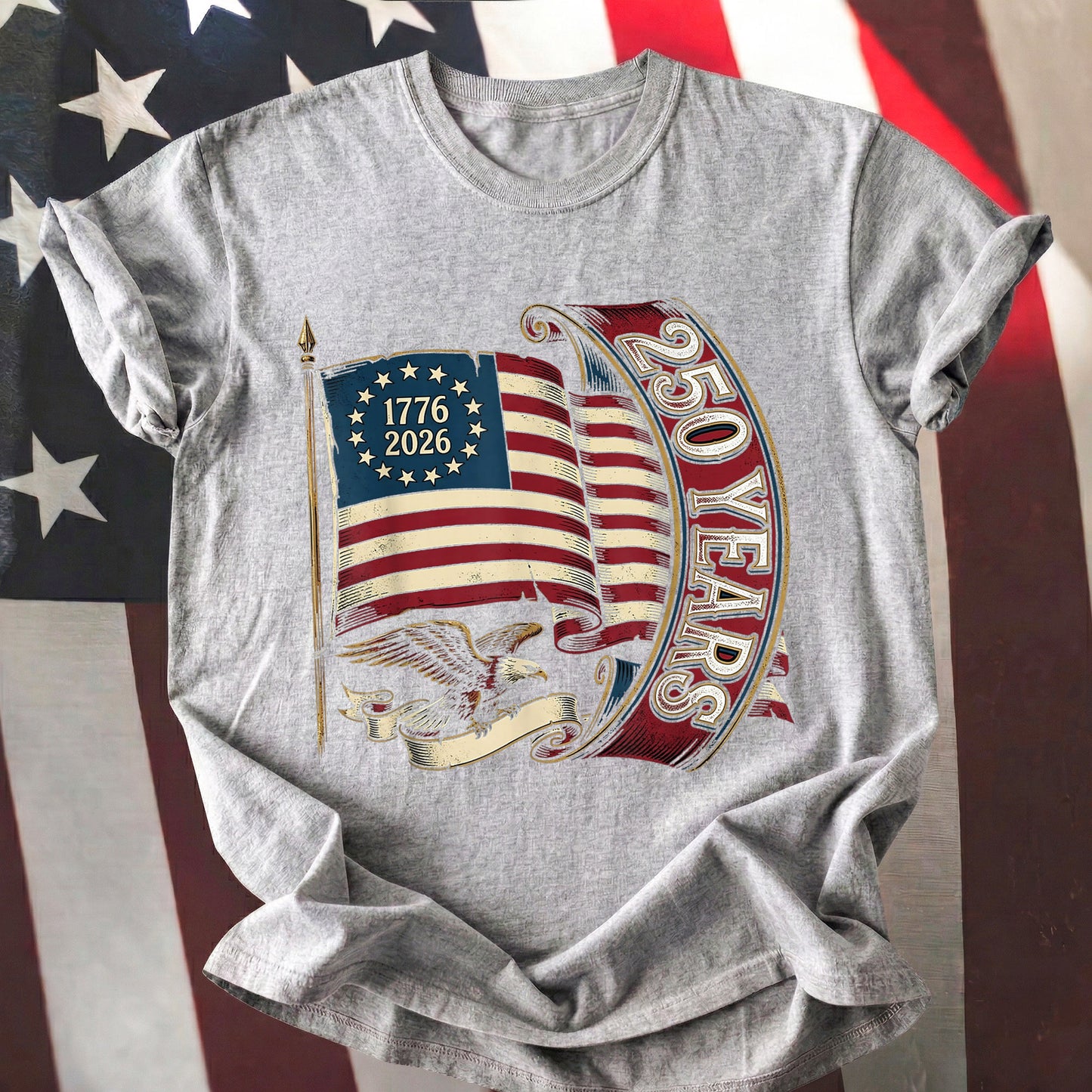 Happy 250 Years Birthday USA Shirt | Patriotic 4th of July 1776β2026 T-Shirt