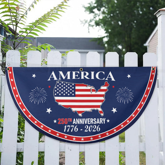 250th Anniversary American American Flag 250th Anniversary Celebration Flag – USA Map with Fireworks DesignFlag Eagle Banner – Celebrate America’s Legacy