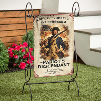 250th Anniversary Flag - Personalized Patriotic Flag with US History and Patriot Legacy