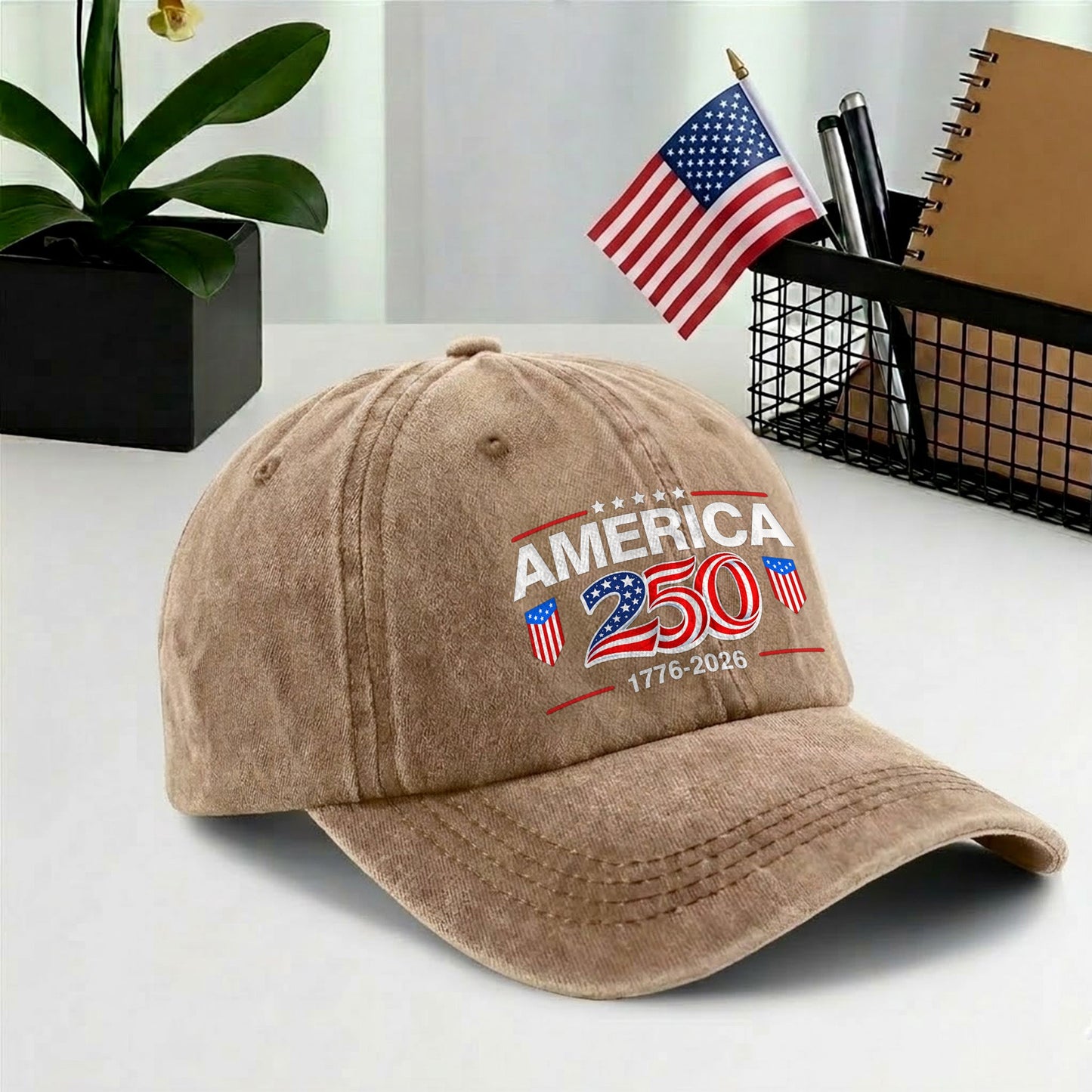America 250 Baseball Cap 250th Anniversary USA Hat - Patriotic Vintage Cap 1776-2026 Independence Day Gift