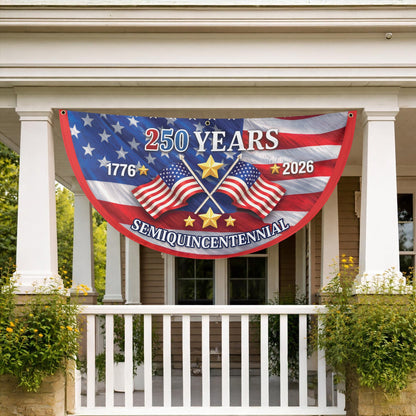 USA 250th Anniversary American Flag, Patriotic 1776 2026 Semiquincentennial Decor