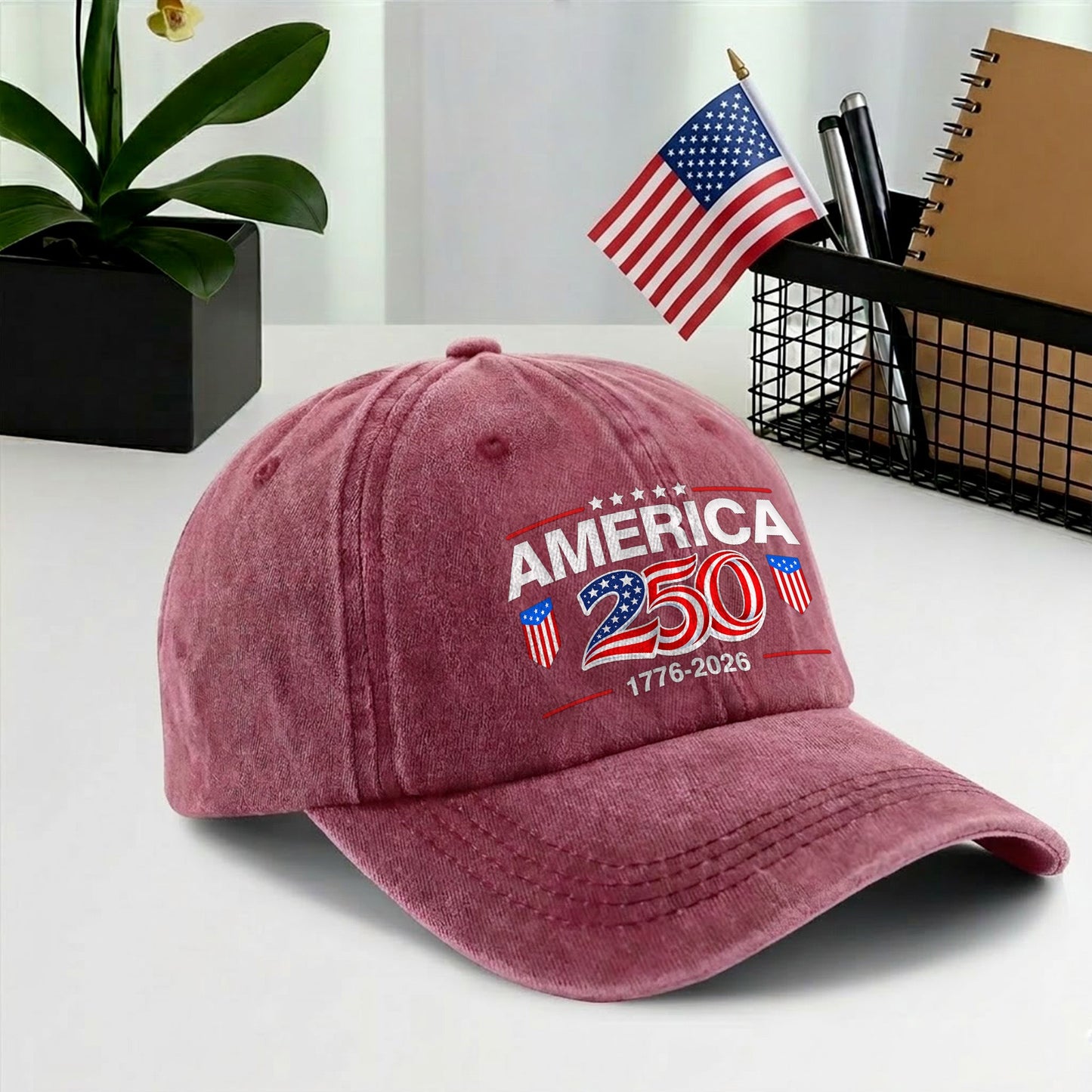 America 250 Baseball Cap 250th Anniversary USA Hat - Patriotic Vintage Cap 1776-2026 Independence Day Gift