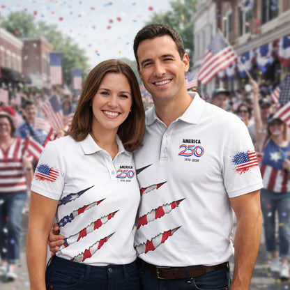 250th Anniversary Scratch Eagle Polo Shirt