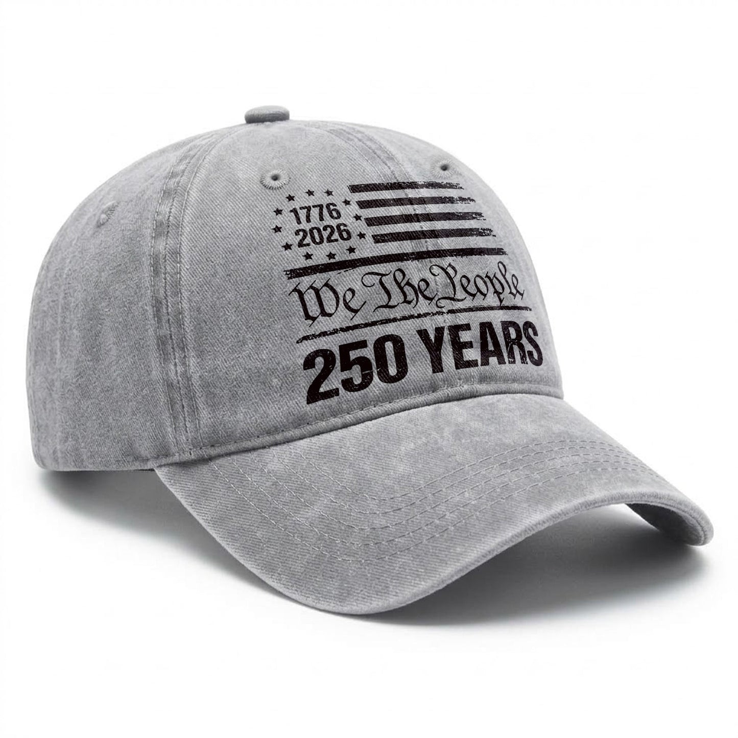 American 250th Anniversary Baseball Cap - Vintage We The People USA Flag Hat 2026