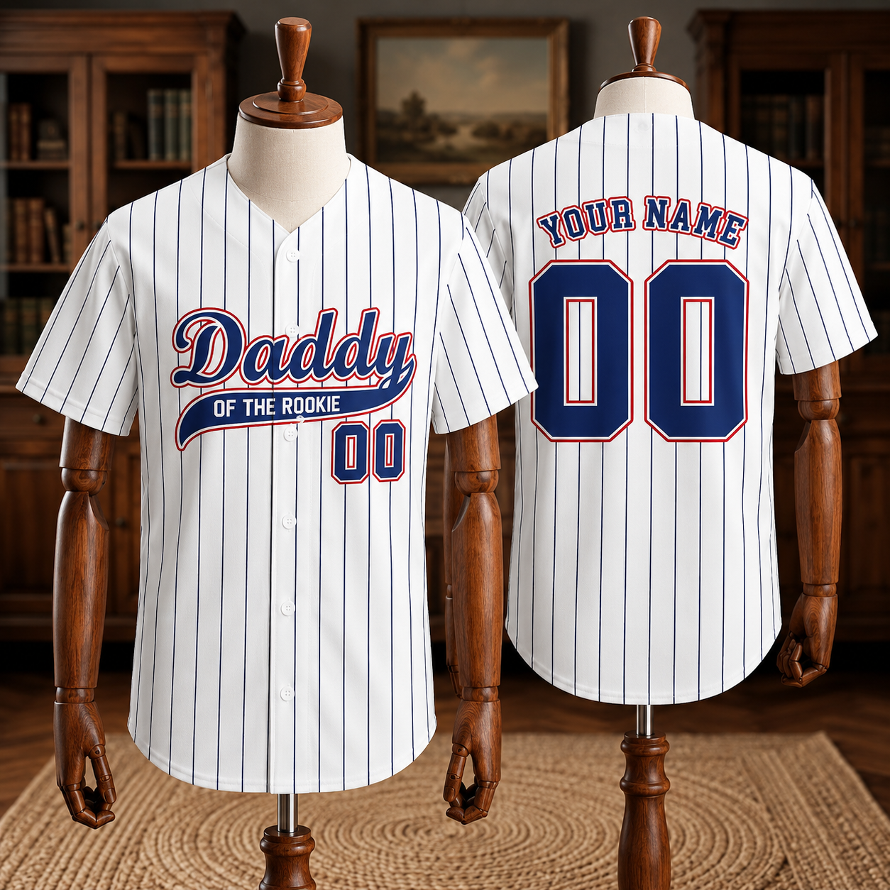 Personalized Family Baseball Jerseys – Daddy, Mommy & Rookie Matching Shirts with Custom Name and Number