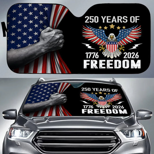 250 Years Car Sunshade