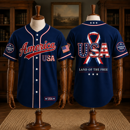 Patriotic Statue of Liberty 1776–2026 - USA 250th Anniversary Baseball Jersey Unisex Shirt