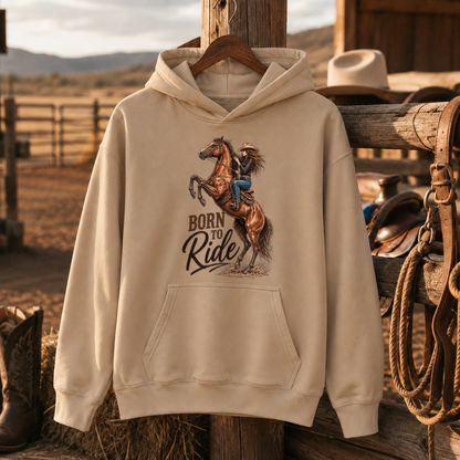 Born To Ride Cowgirl Horse Shirt, Western Riding Apparel – Unisex Tshirt/Hoodie/Sweatshirt