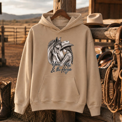 Cowgirl Horse Shirt, Western Horse Lover Tee, Equestrian Gift for Women -Unisex Tshirt /Hoodie/Sweatshirt