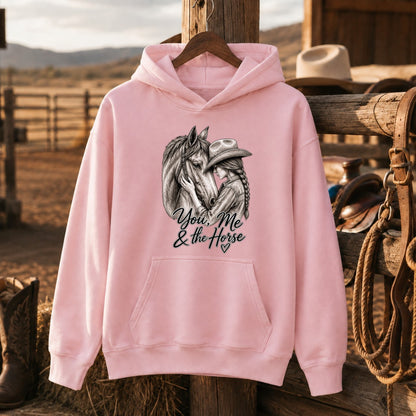 Cowgirl Horse Shirt, Western Horse Lover Tee, Equestrian Gift for Women -Unisex Tshirt /Hoodie/Sweatshirt