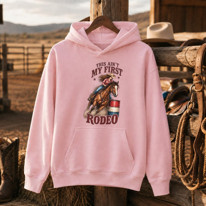 This Ain’t My First Rodeo Cowgirl Shirt, Western Horse Riding – Unisex Tshirt/Hoodie/Sweatshirt