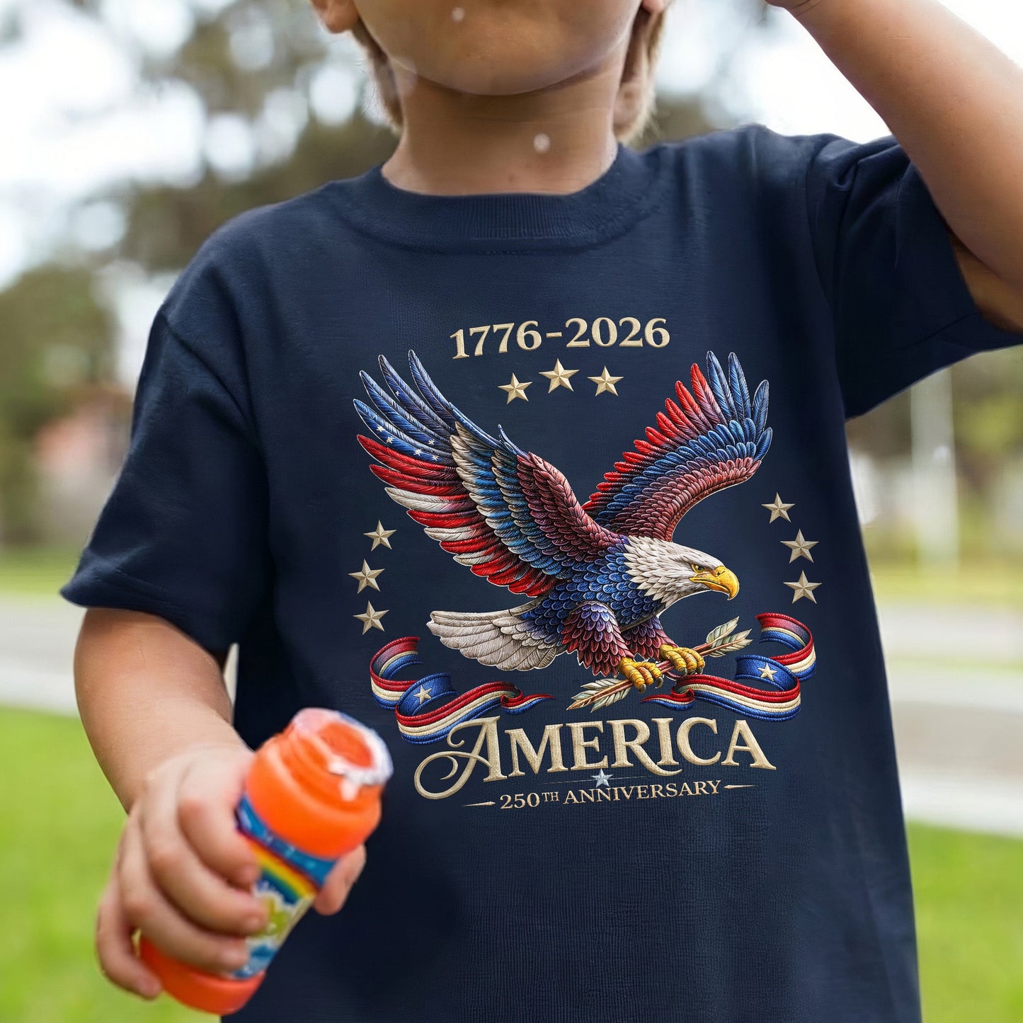 America 250 Years Unisex Shirt - Bald Eagle Patriotic Shirt 1776-2026 USA Independence Gift