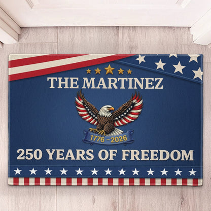 Personalized Doormat - America 250th Gifts for Family