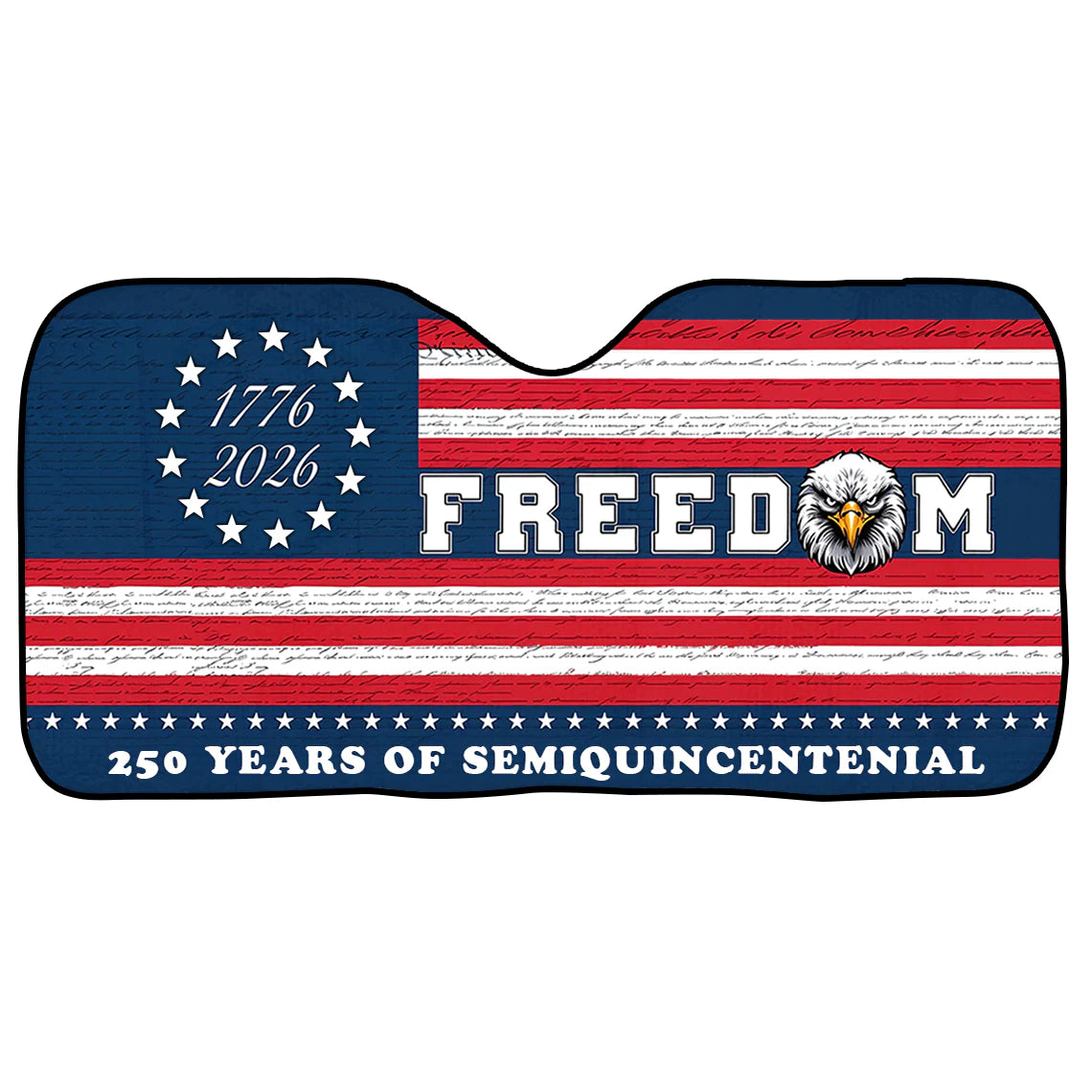 250 Years Car Sunshade