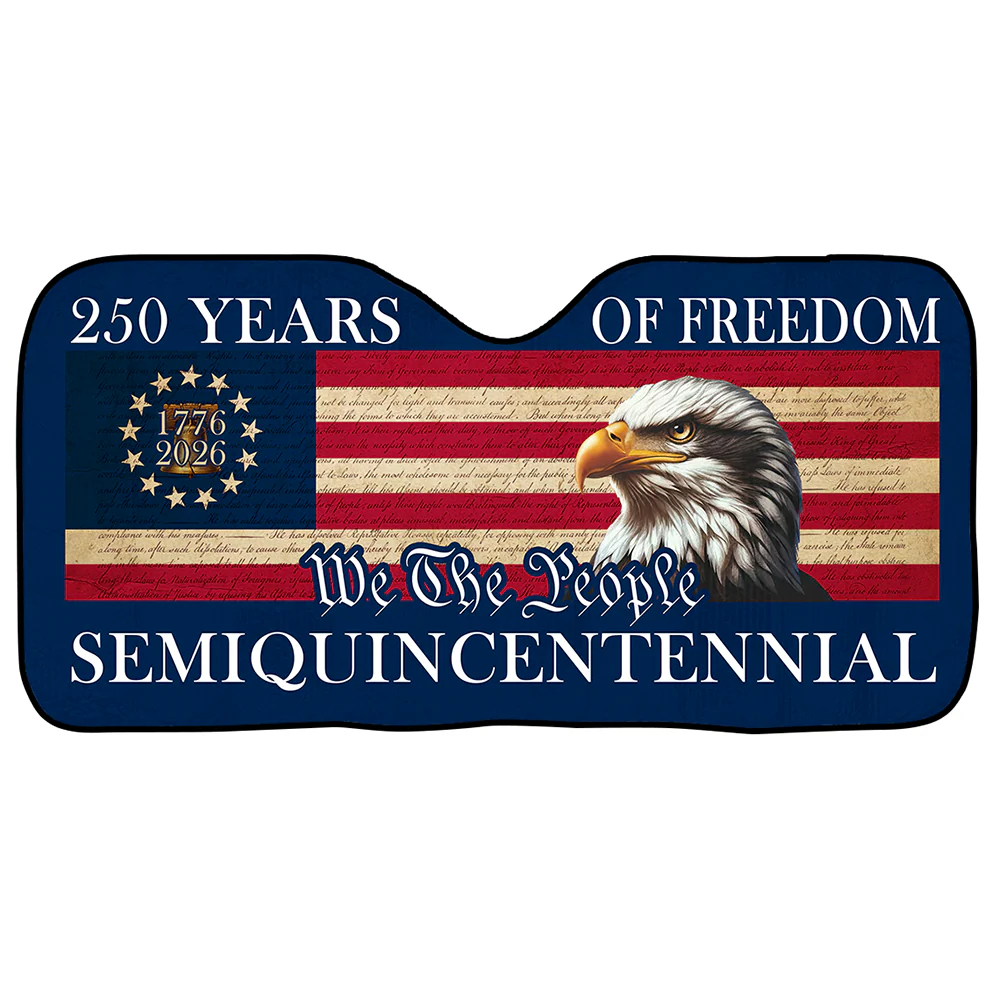 250 Years Car Sunshade