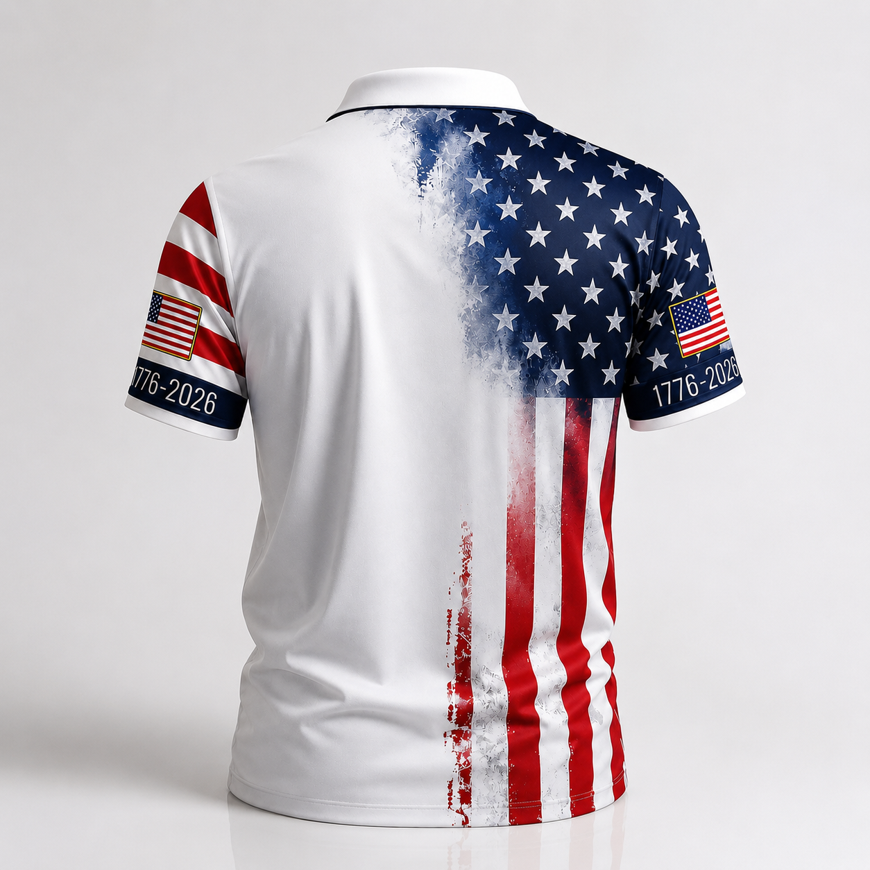 Patriotic Eagle 1776-2026 - USA 250th Anniversary Polo Shirt