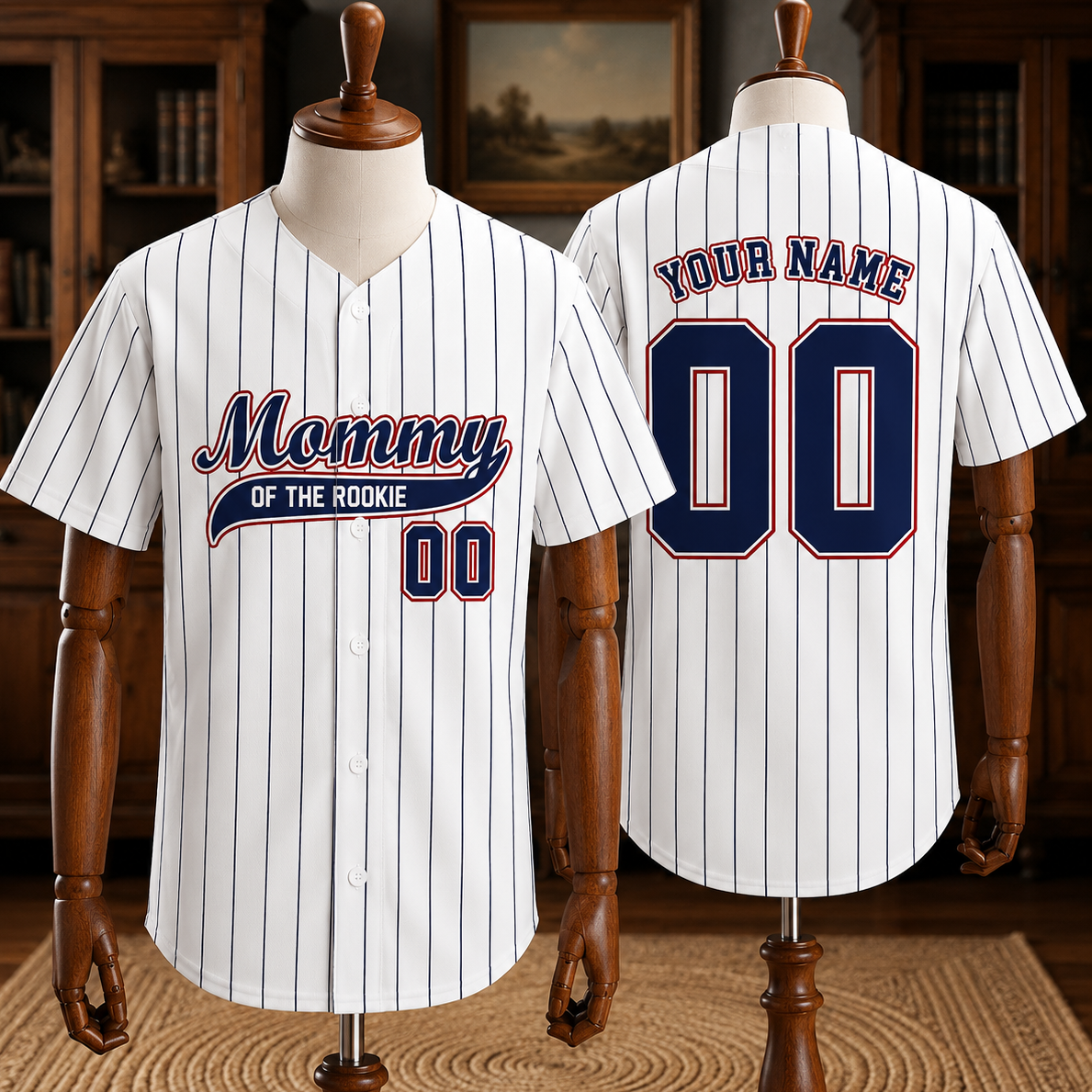 Personalized Family Baseball Jerseys – Daddy, Mommy & Rookie Matching Shirts with Custom Name and Number