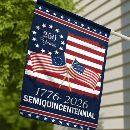 American Flag - America 250th Anniversary Semiquincentennial Decorative Flag