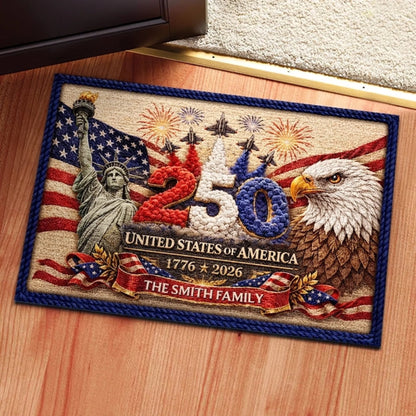 Personalized Doormat - 250th Anniversary 1776 2026 United States