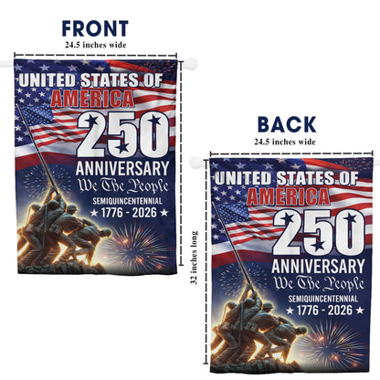 We The People 250th Anniversary American Flag, Patriotic 1776 2026