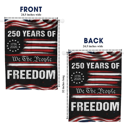 USA 250th Anniversary American Flag, 250 Years Of Freedom