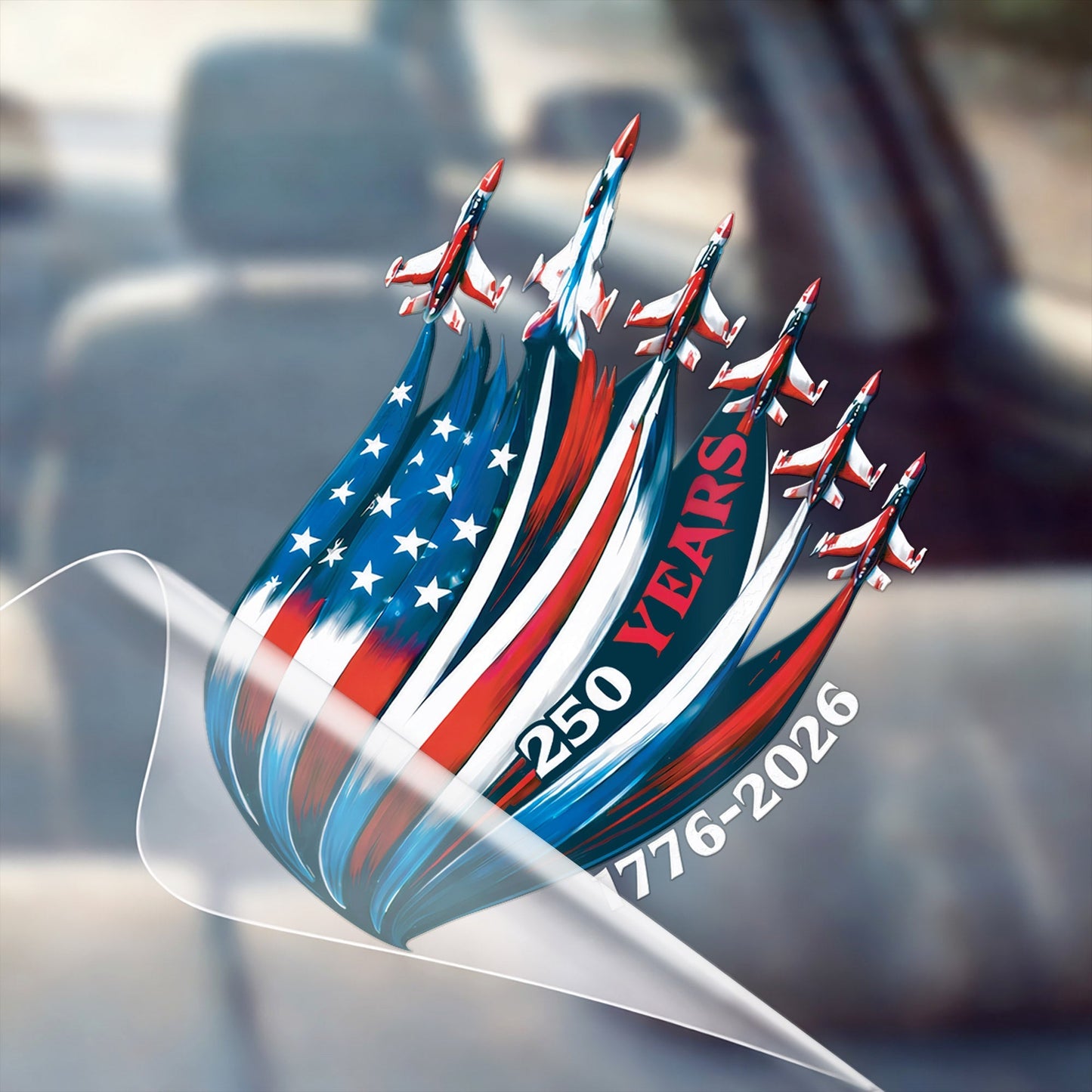 🔥 LIMITED TIME OFFER – US. Navy Flight 250th Anniversary Car Decal 1776–2026