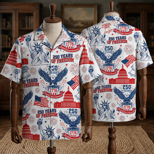 250 Years Of Freedom America Hawaii Shirt