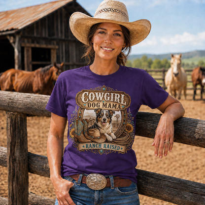 Wild and Loyal Cowgirl & Her Dog Graphic Tee– Unisex Tshirt /Hoodie/Sweatshirt