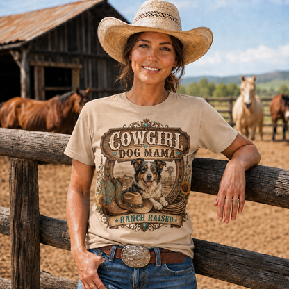 Wild and Loyal Cowgirl & Her Dog Graphic Tee– Unisex Tshirt /Hoodie/Sweatshirt