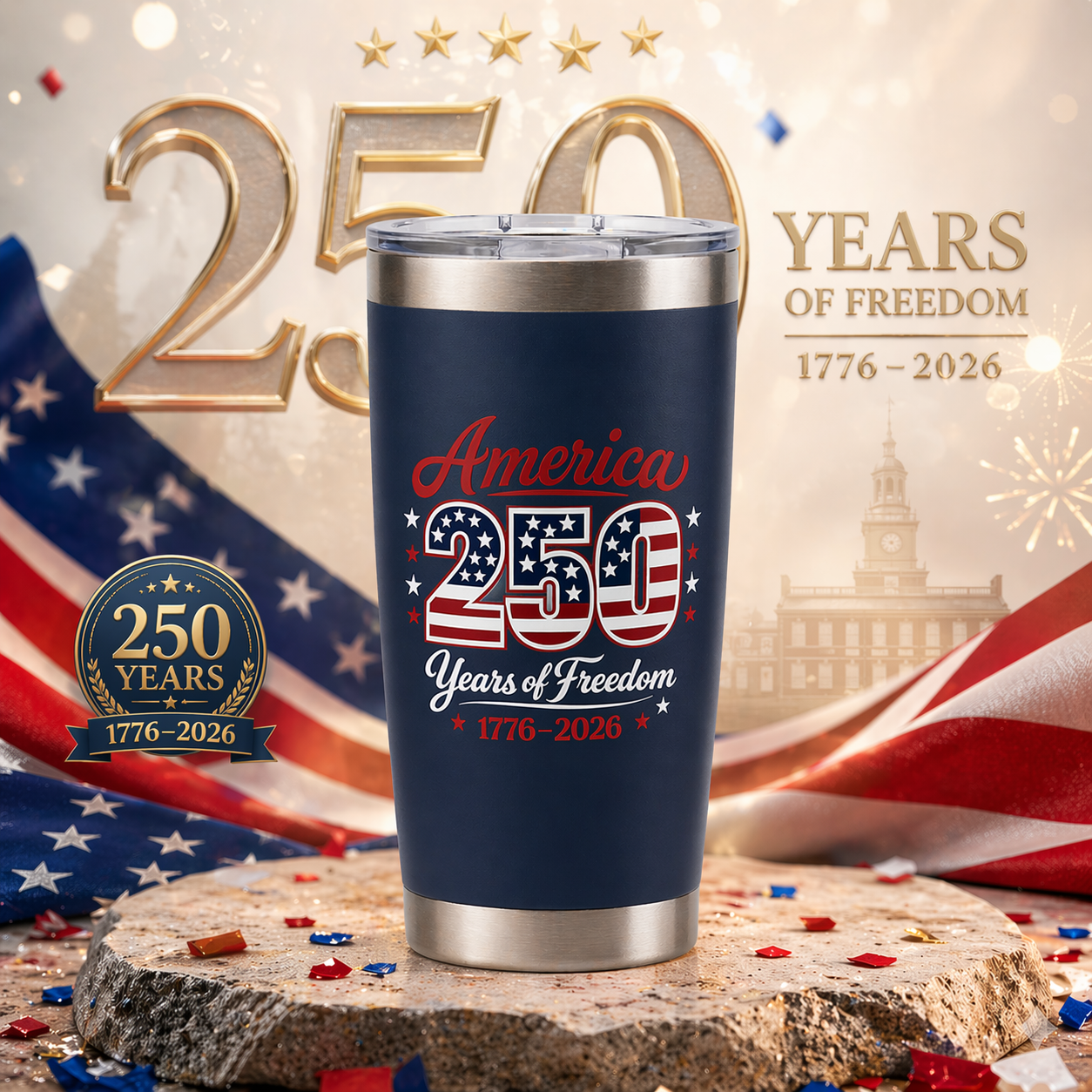 250th Anniversary Tumbler