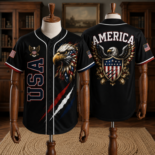 Patriotic Statue of Liberty 1776–2026 - USA 250th Anniversary Baseball Jersey Unisex Shirt
