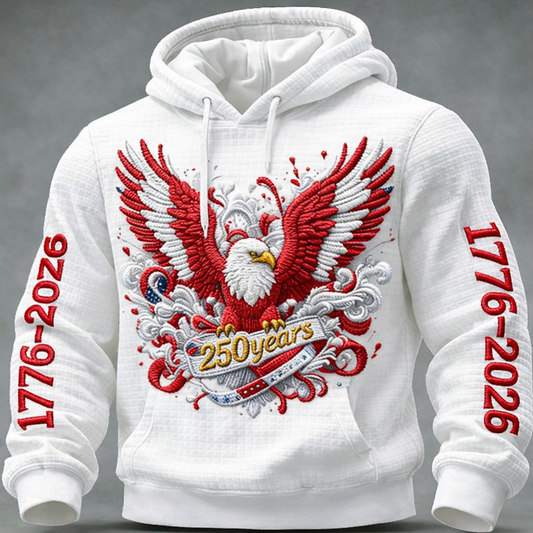 Tribal Feather Hoodie – Bold Red & Geometric Patterns & MMIW