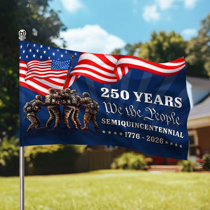 American Flag, 250 Years We The People Semiquincentennial Grommet Flag
