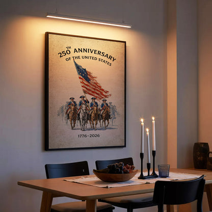 Revolutionary Riders 1776–2026 Poster/Canvas