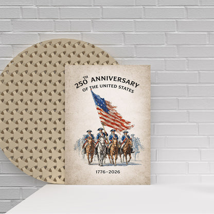 Revolutionary Riders 1776–2026 Poster/Canvas