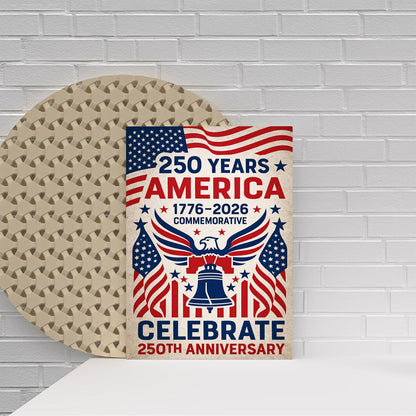 1776–2026 250th Anniversary Celebrate Poster/Canvas