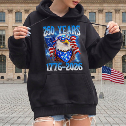 Patriot We The People T-Shirt | 250 Years of America 1776 2026 Tee - Two Sides