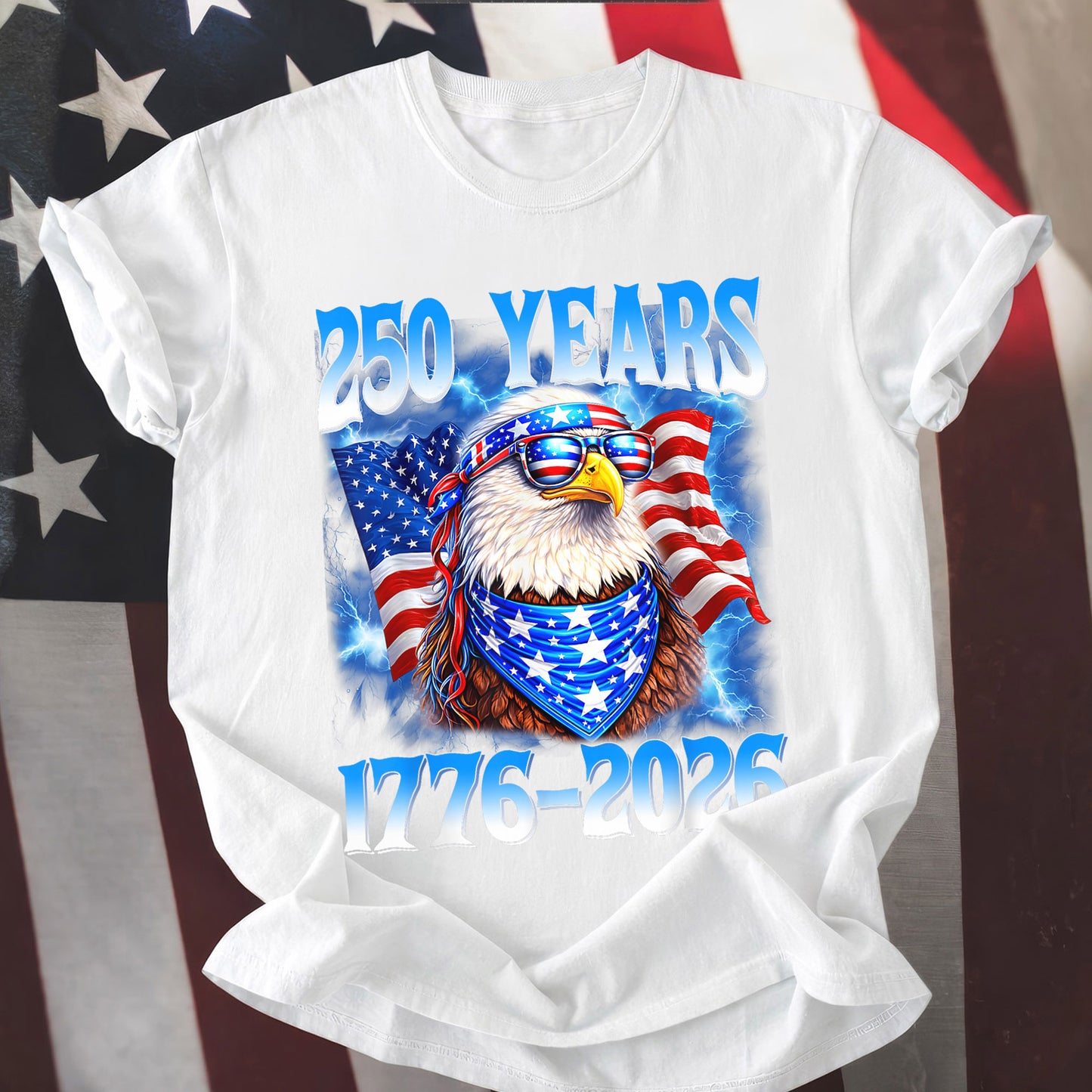 Patriot We The People T-Shirt | 250 Years of America 1776 2026 Tee - Two Sides