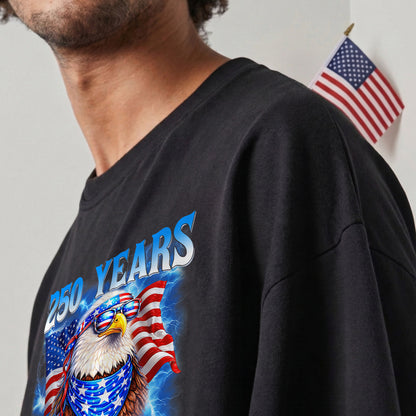 Patriot We The People T-Shirt | 250 Years of America 1776 2026 Tee - Two Sides