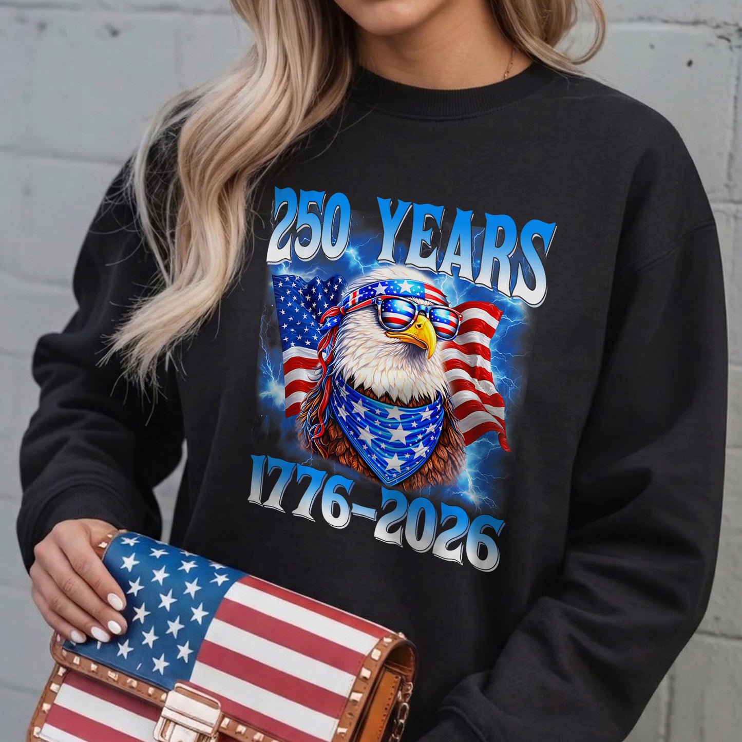 Patriot We The People T-Shirt | 250 Years of America 1776 2026 Tee - Two Sides
