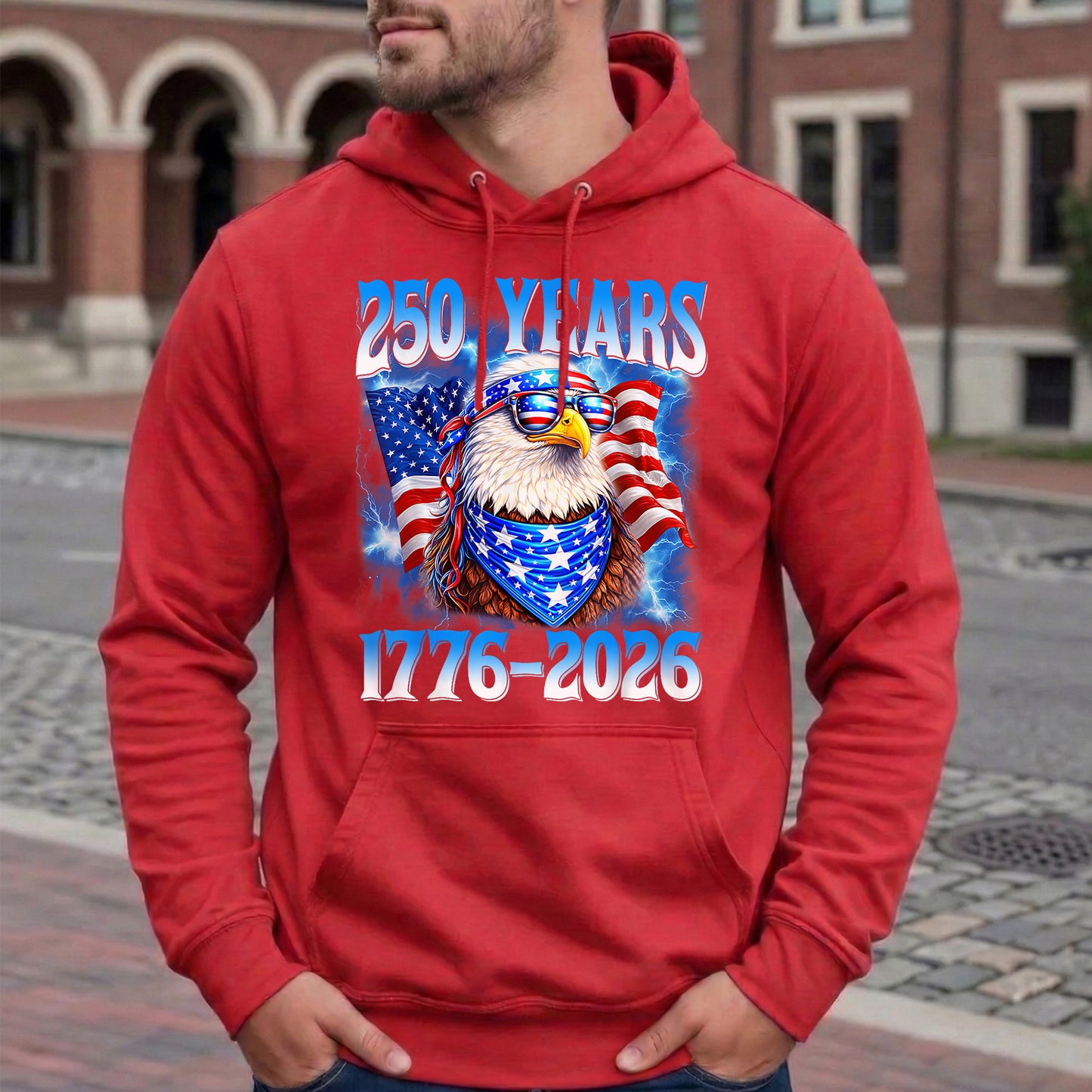 Patriot We The People T-Shirt | 250 Years of America 1776 2026 Tee - Two Sides