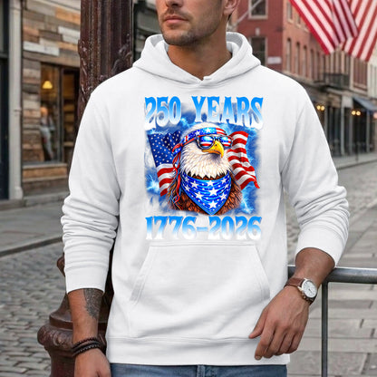 Patriot We The People T-Shirt | 250 Years of America 1776 2026 Tee - Two Sides