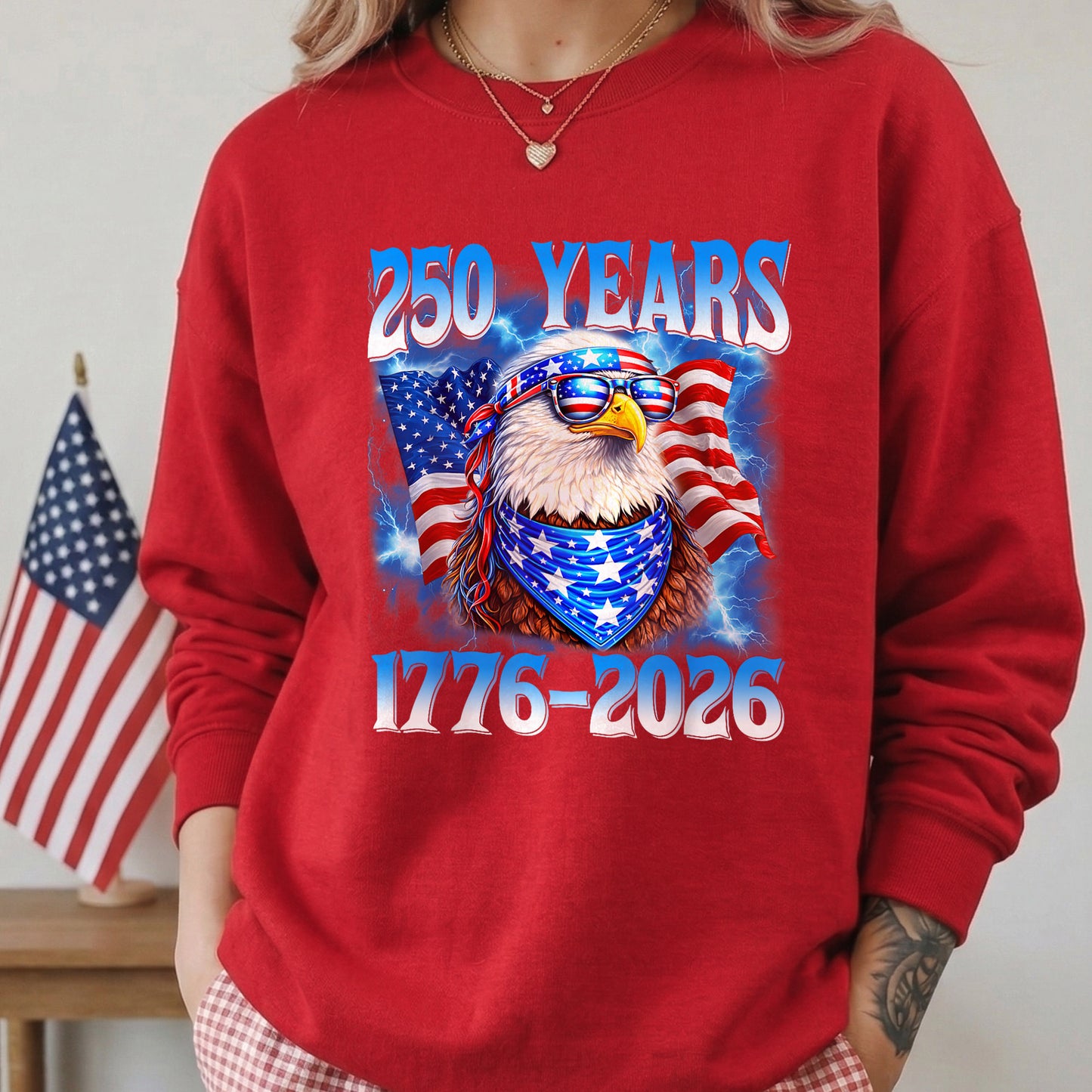 Patriot We The People T-Shirt | 250 Years of America 1776 2026 Tee - Two Sides