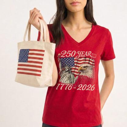 Happy 250 Years Birthday USA Shirt | Patriotic 4th of July 1776–2026 T-Shirt