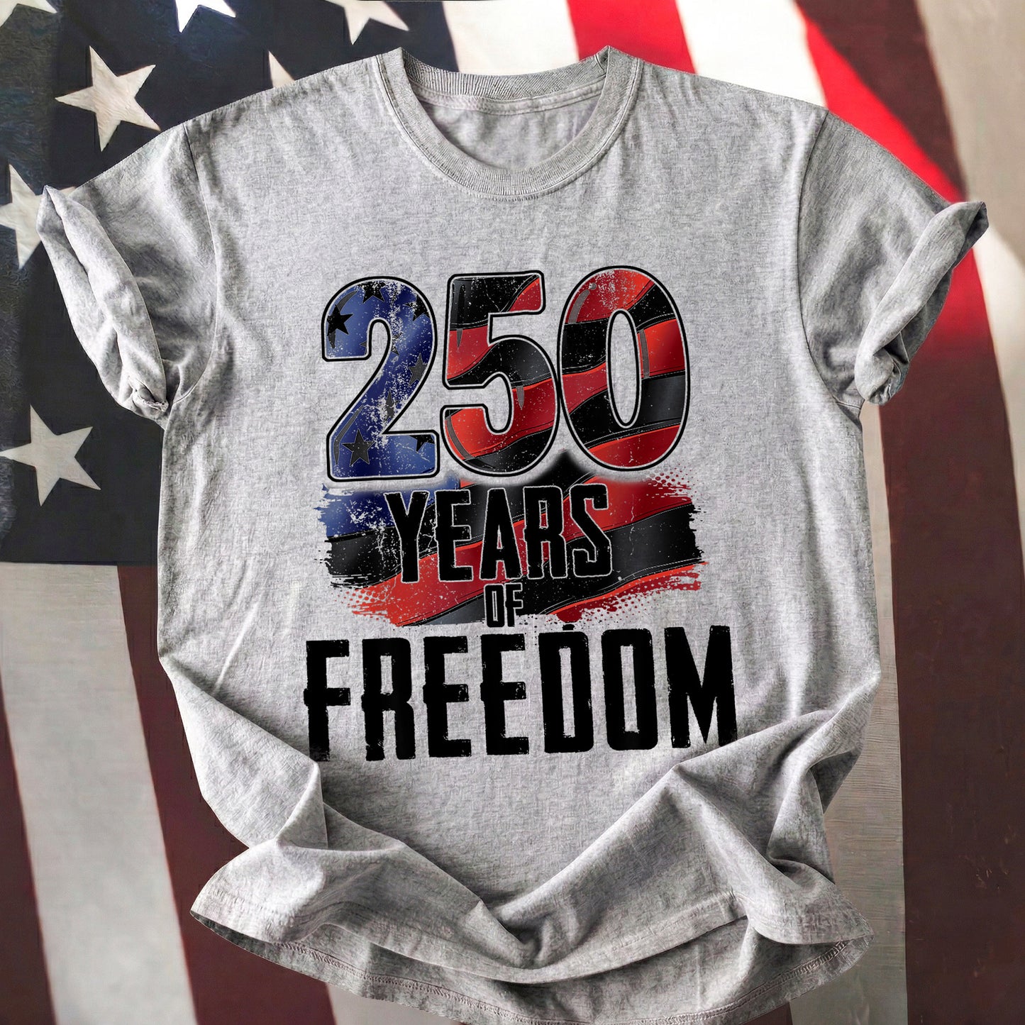 Happy 250 Years Birthday USA Shirt | Patriotic 4th of July 1776–2026 T-Shirt